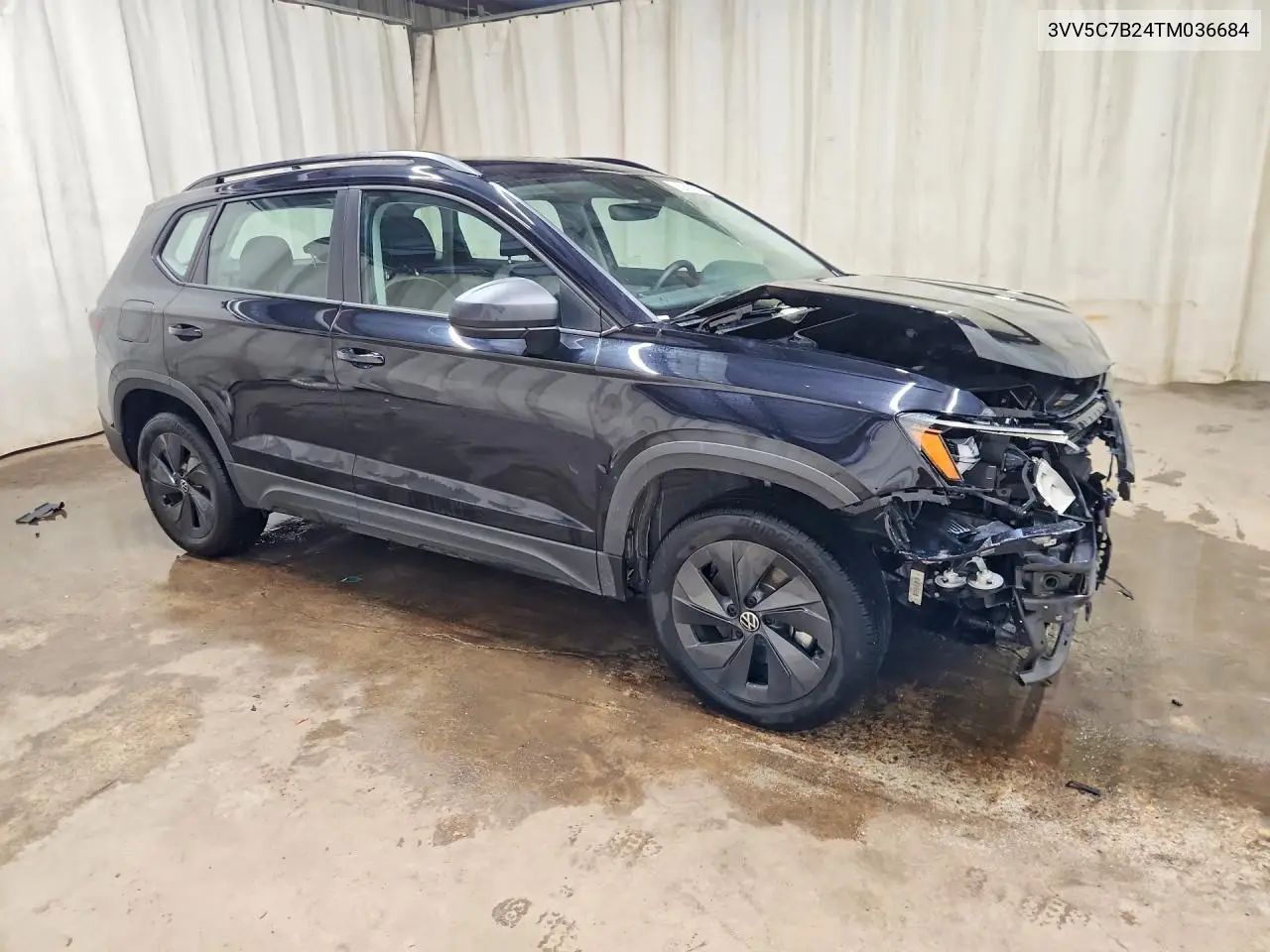 2026 Volkswagen Taos S VIN: 3VV5C7B24TM036684 Lot: 58494816