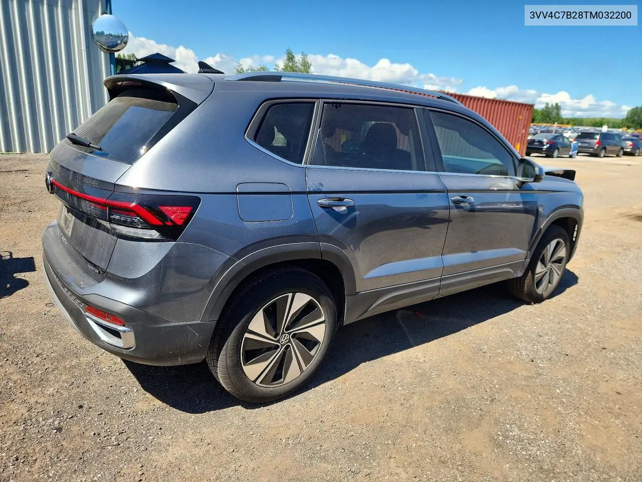 2026 Volkswagen Taos Sel VIN: 3VV4C7B28TM032200 Lot: 58892656
