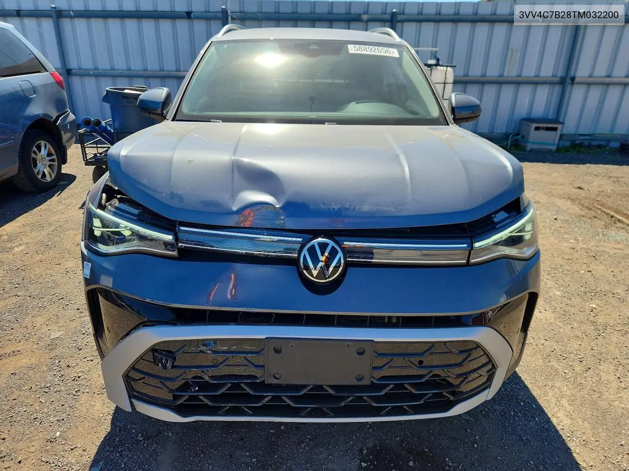 2026 Volkswagen Taos Sel VIN: 3VV4C7B28TM032200 Lot: 58892656