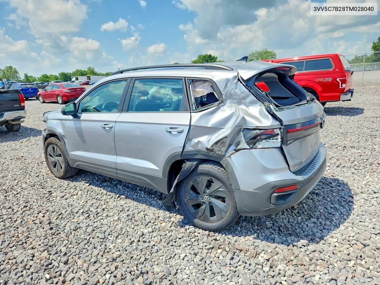 2026 Volkswagen Taos S VIN: 3VV5C7B28TM028040 Lot: 59383276
