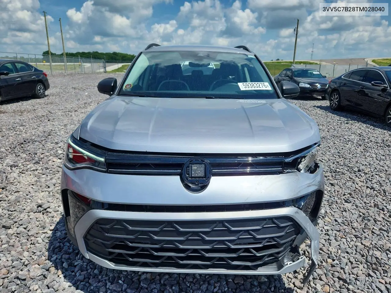2026 Volkswagen Taos S VIN: 3VV5C7B28TM028040 Lot: 59383276