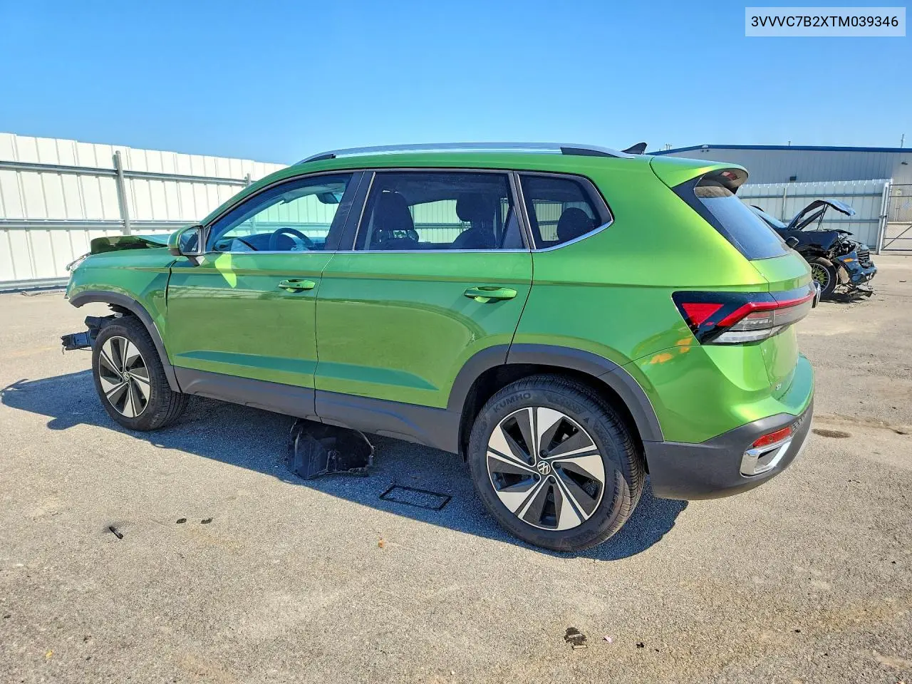 2026 Volkswagen Taos VIN: 3VVVC7B2XTM039346 Lot: 59995006