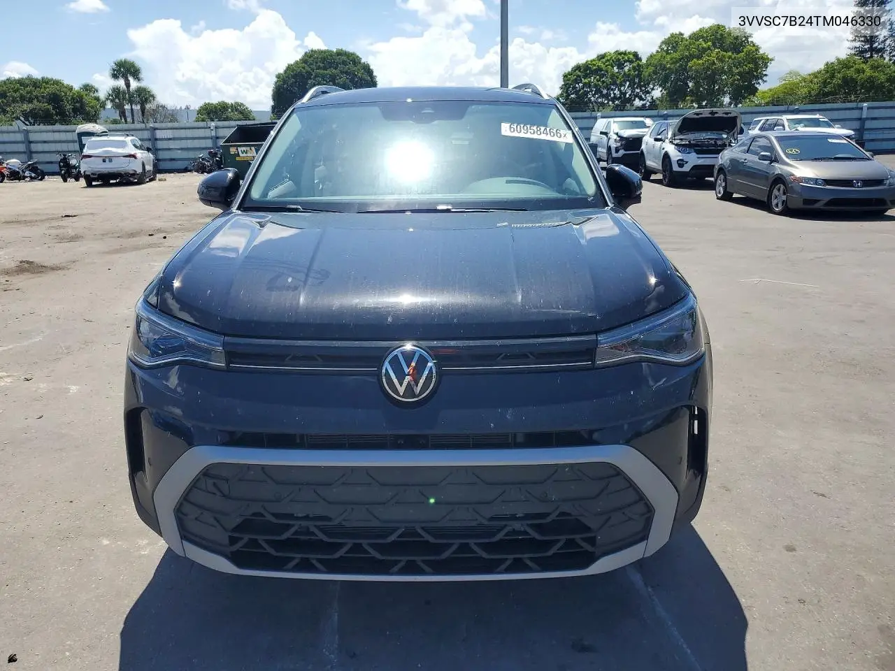 2026 Volkswagen Taos Se VIN: 3VVSC7B24TM046330 Lot: 60958466