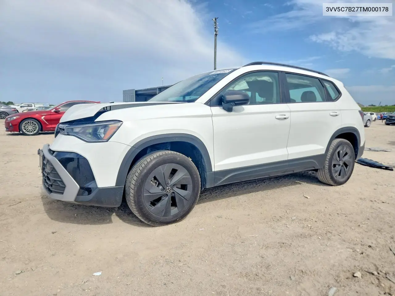 2026 Volkswagen Taos S VIN: 3VV5C7B27TM000178 Lot: 61685896