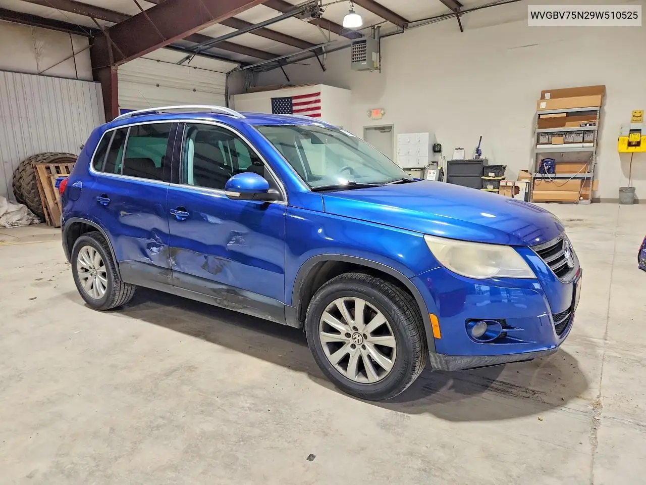 2009 Volkswagen Tiguan Se VIN: WVGBV75N29W510525 Lot: 59354006