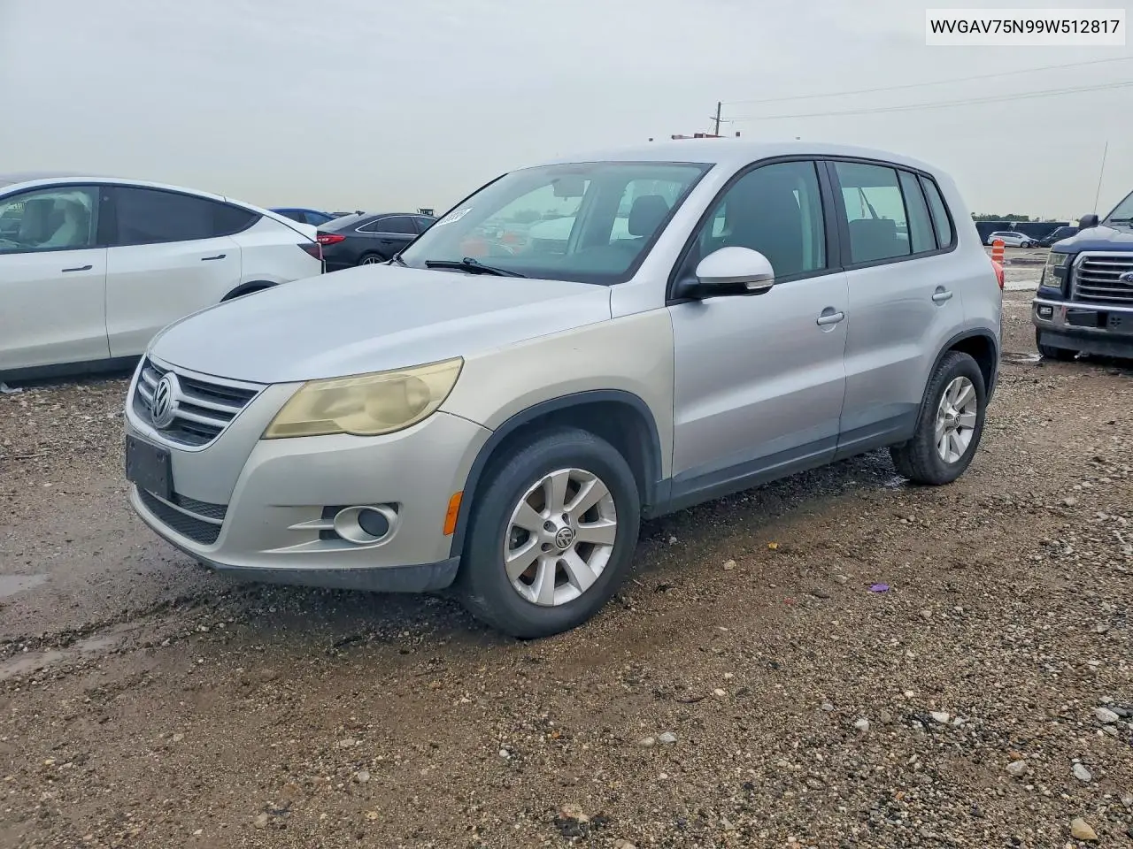 2009 Volkswagen Tiguan S VIN: WVGAV75N99W512817 Lot: 59638336