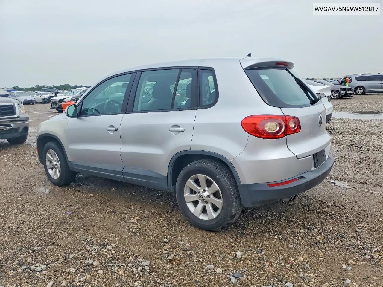 2009 Volkswagen Tiguan S VIN: WVGAV75N99W512817 Lot: 59638336