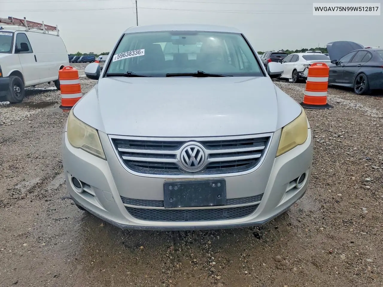 2009 Volkswagen Tiguan S VIN: WVGAV75N99W512817 Lot: 59638336