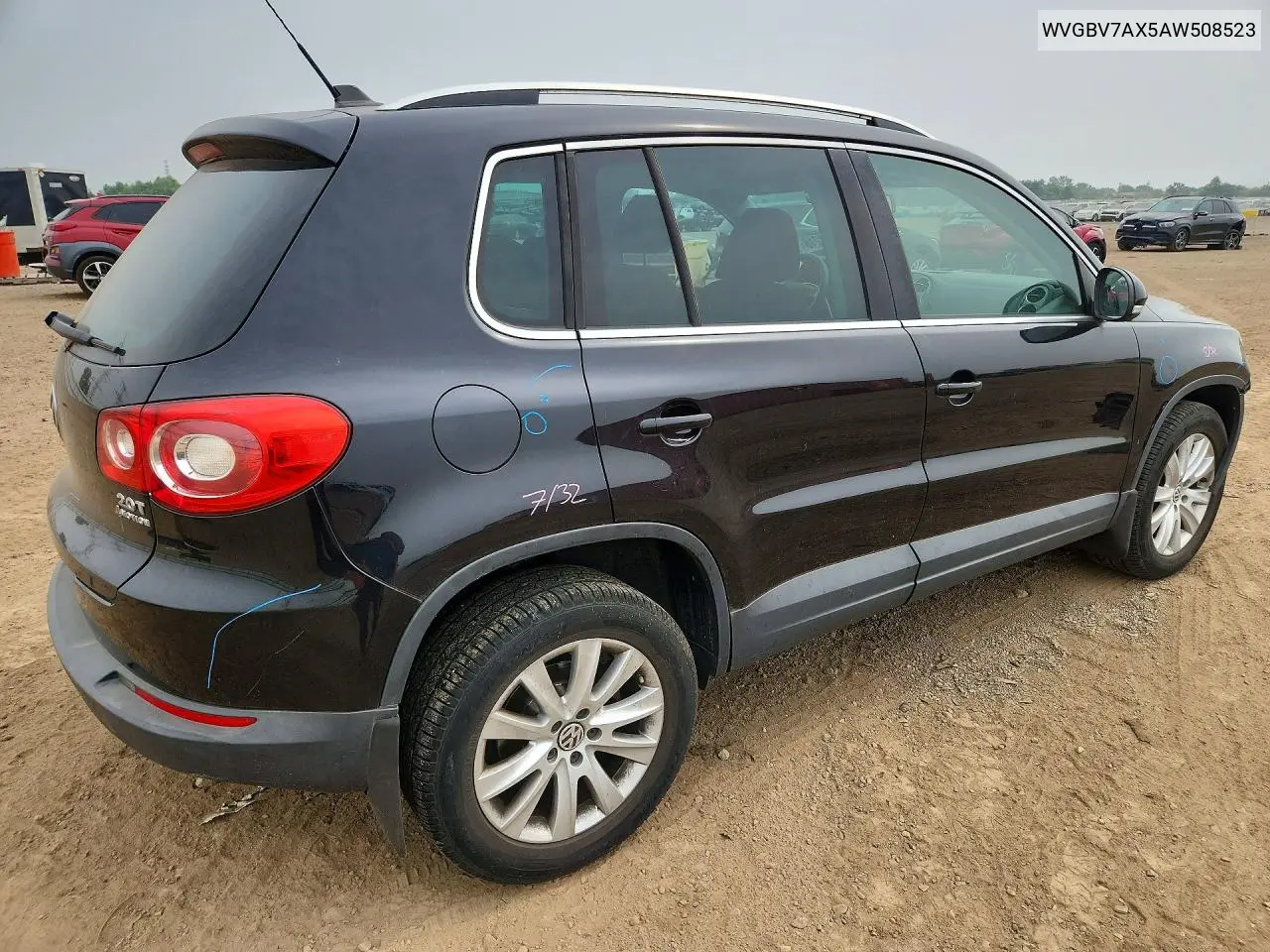 2010 Volkswagen Tiguan Se VIN: WVGBV7AX5AW508523 Lot: 61684216