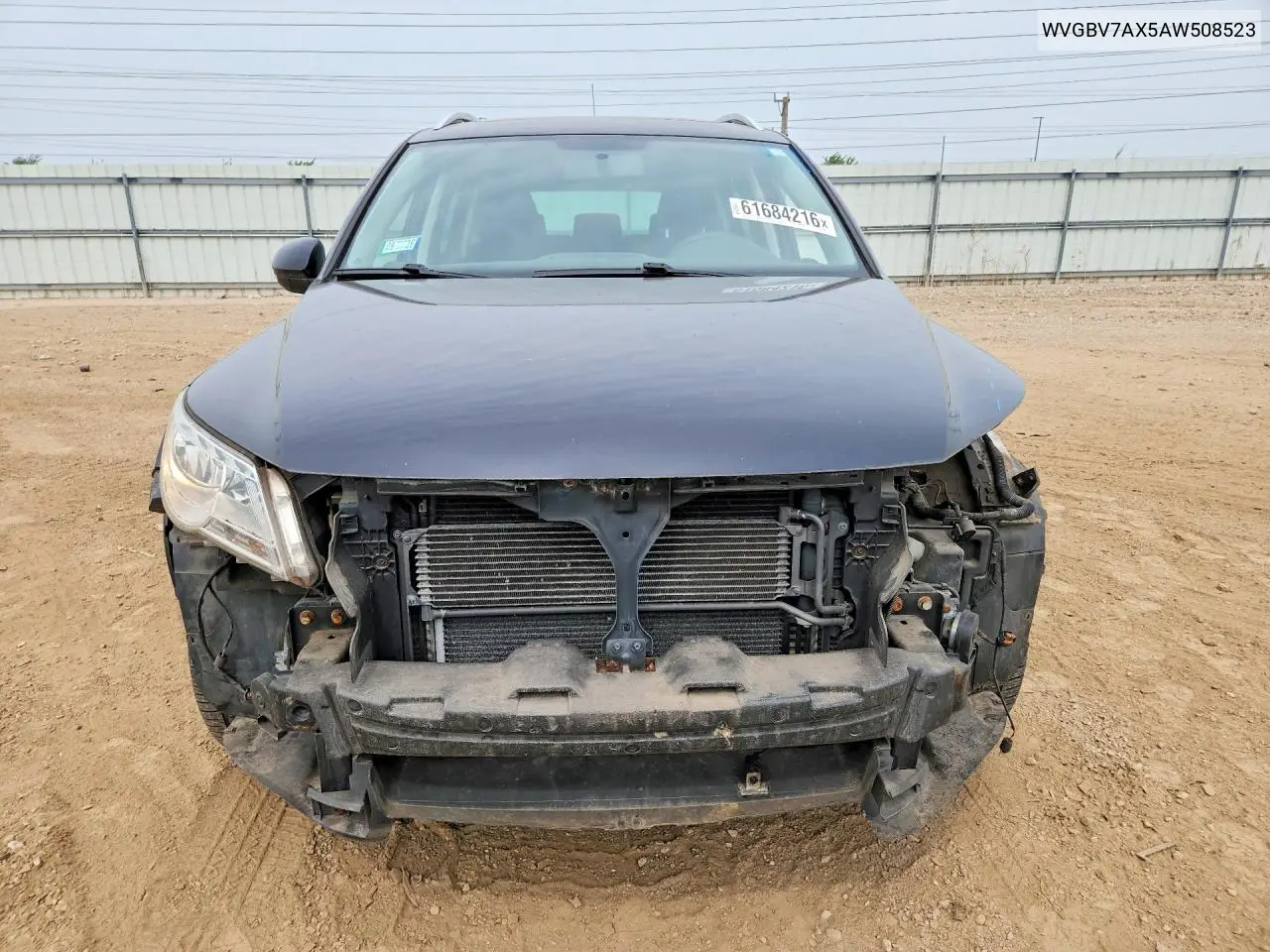 2010 Volkswagen Tiguan Se VIN: WVGBV7AX5AW508523 Lot: 61684216