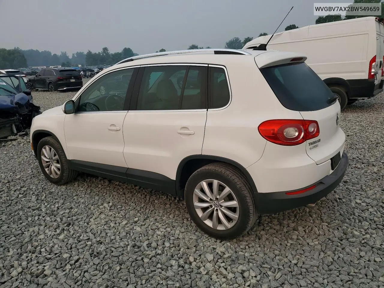 2011 Volkswagen Tiguan S/Se/Sel VIN: WVGBV7AX2BW549659 Lot: 61110016
