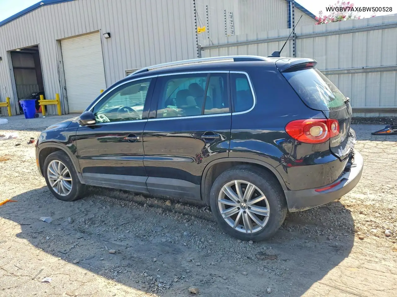 2011 Volkswagen Tiguan S VIN: WVGBV7AX6BW500528 Lot: 61573856