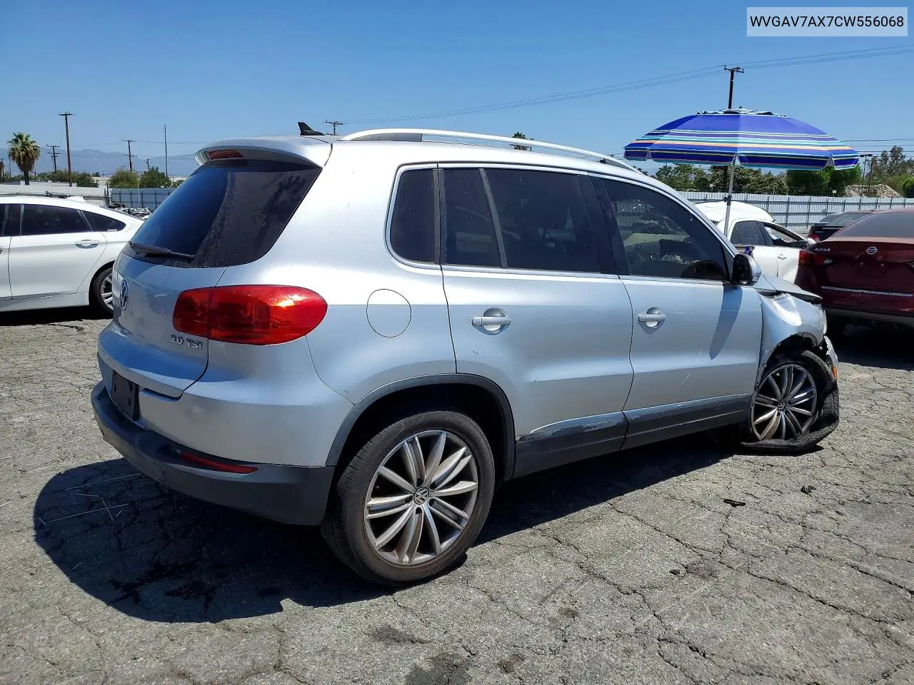 2012 Volkswagen Tiguan S VIN: WVGAV7AX7CW556068 Lot: 61821766