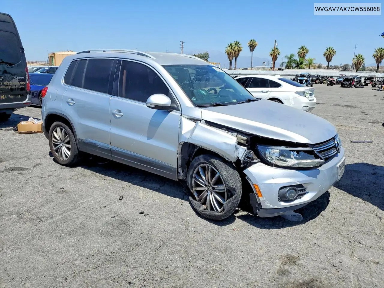 2012 Volkswagen Tiguan S VIN: WVGAV7AX7CW556068 Lot: 61821766