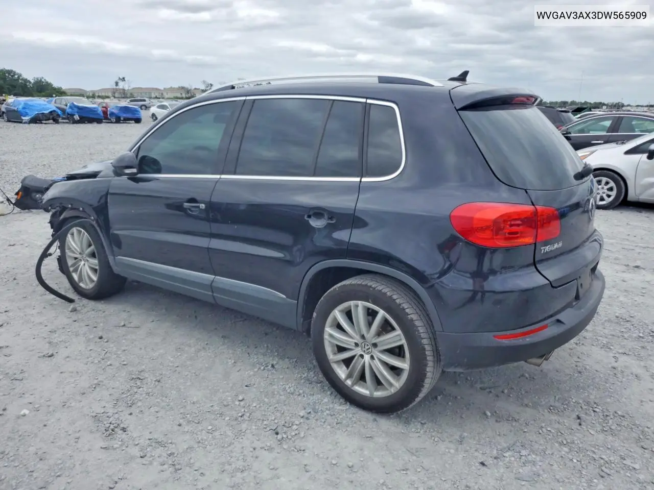 2013 Volkswagen Tiguan S VIN: WVGAV3AX3DW565909 Lot: 55778396