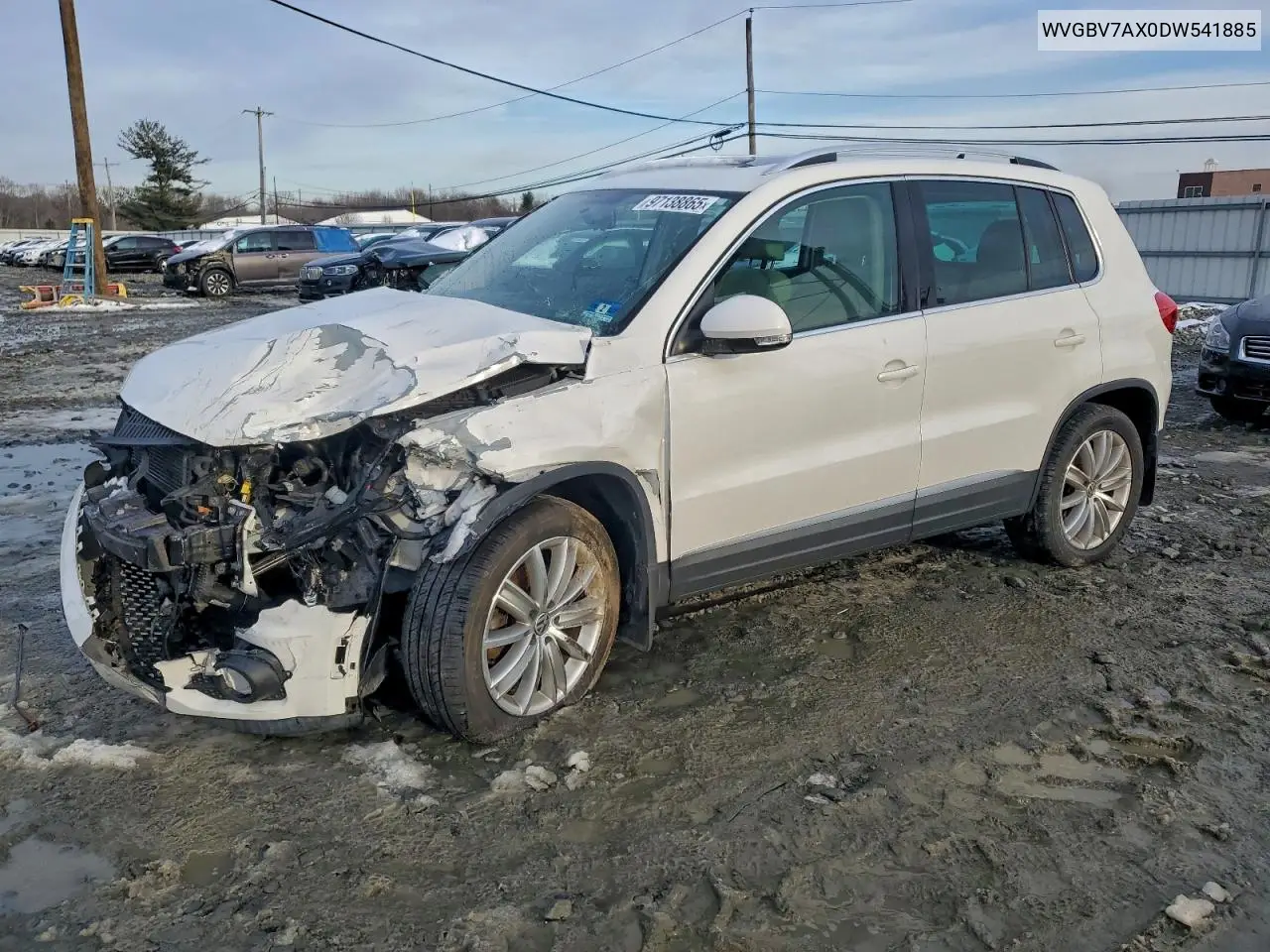 WVGBV7AX0DW541885 2013 Volkswagen Tiguan S
