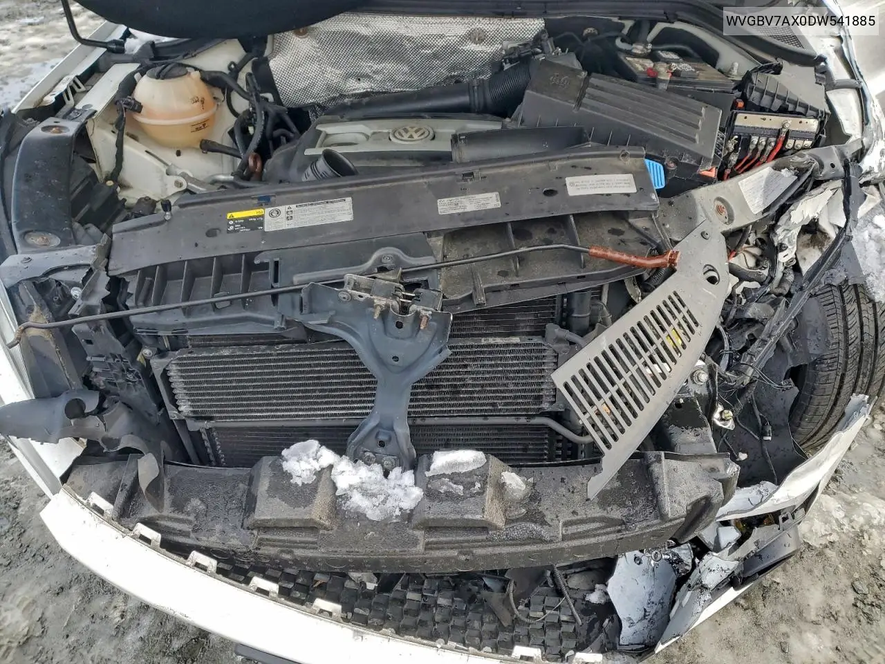 WVGBV7AX0DW541885 2013 Volkswagen Tiguan S