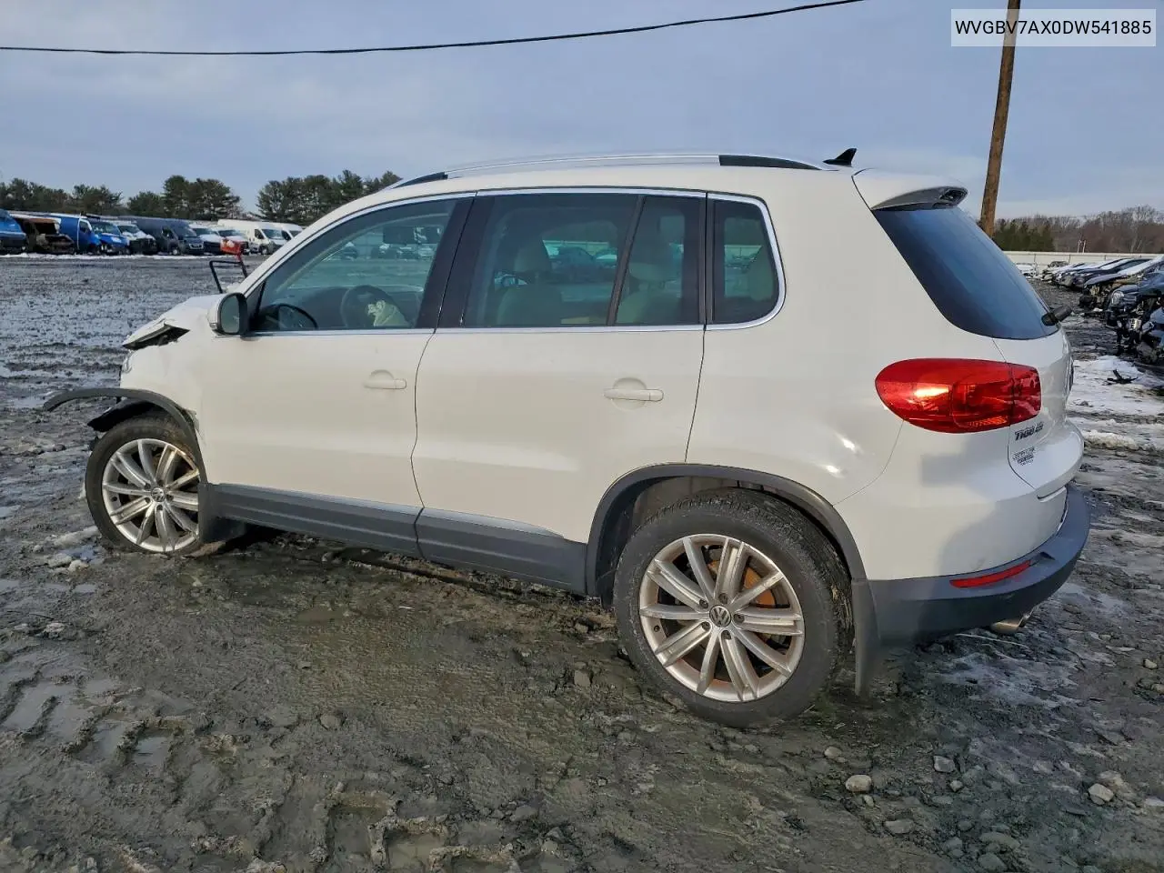 WVGBV7AX0DW541885 2013 Volkswagen Tiguan S
