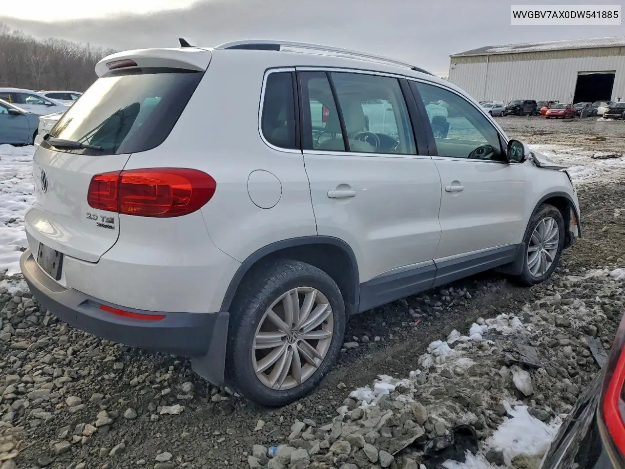WVGBV7AX0DW541885 2013 Volkswagen Tiguan S