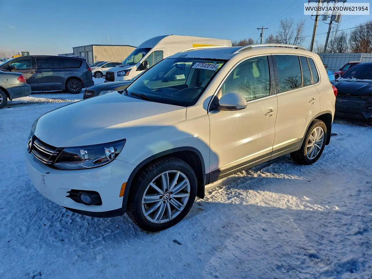 WVGBV3AX9DW621954 2013 Volkswagen Tiguan S