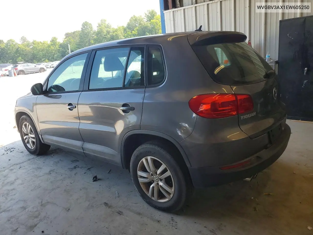 2014 Volkswagen Tiguan S VIN: WVGBV3AX1EW605250 Lot: 61809526