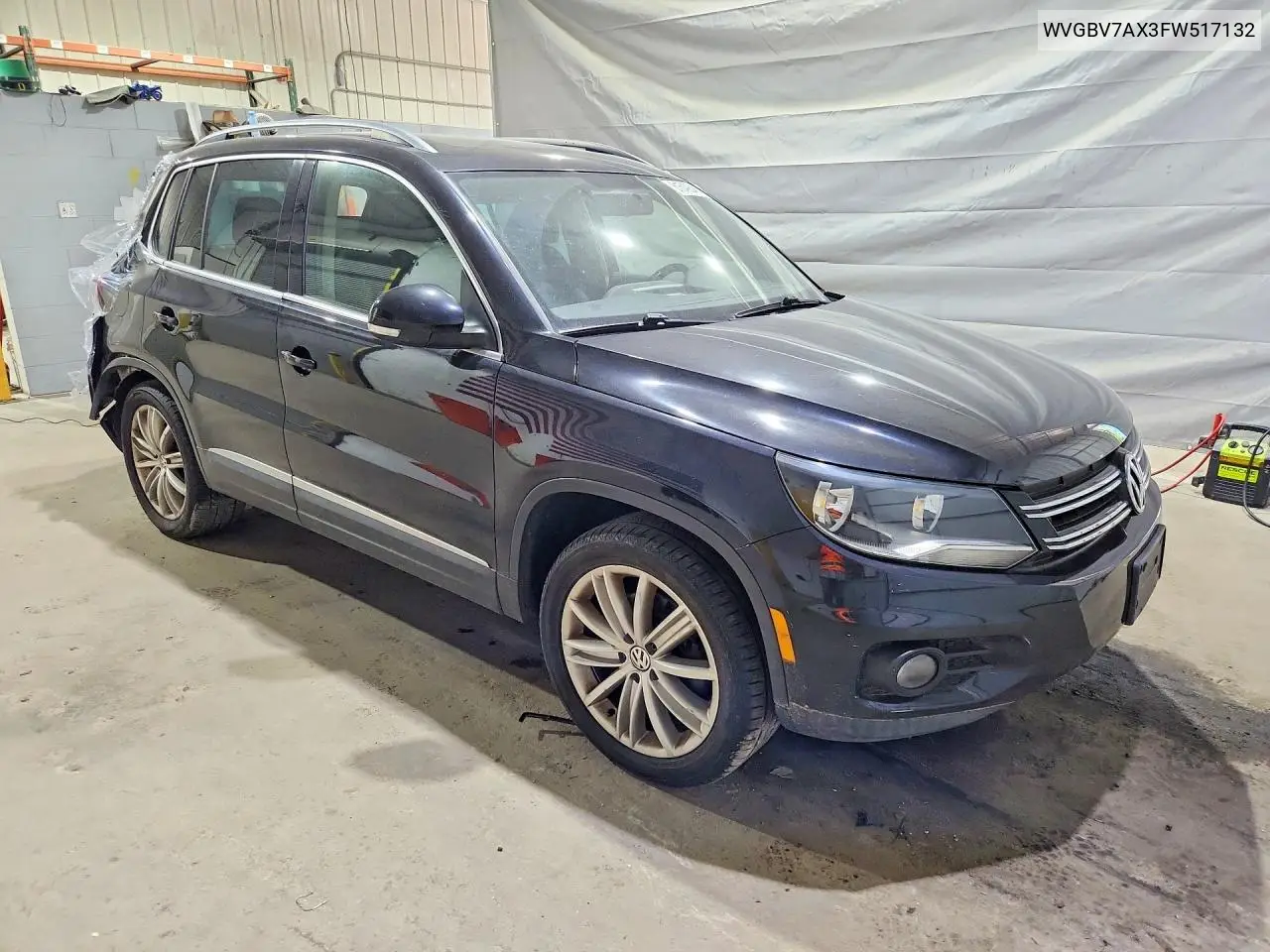 2015 Volkswagen Tiguan S VIN: WVGBV7AX3FW517132 Lot: 61549346