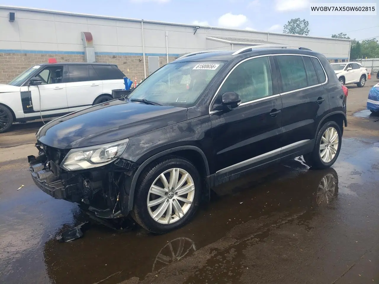 2016 Volkswagen Tiguan S VIN: WVGBV7AX5GW602815 Lot: 61500656