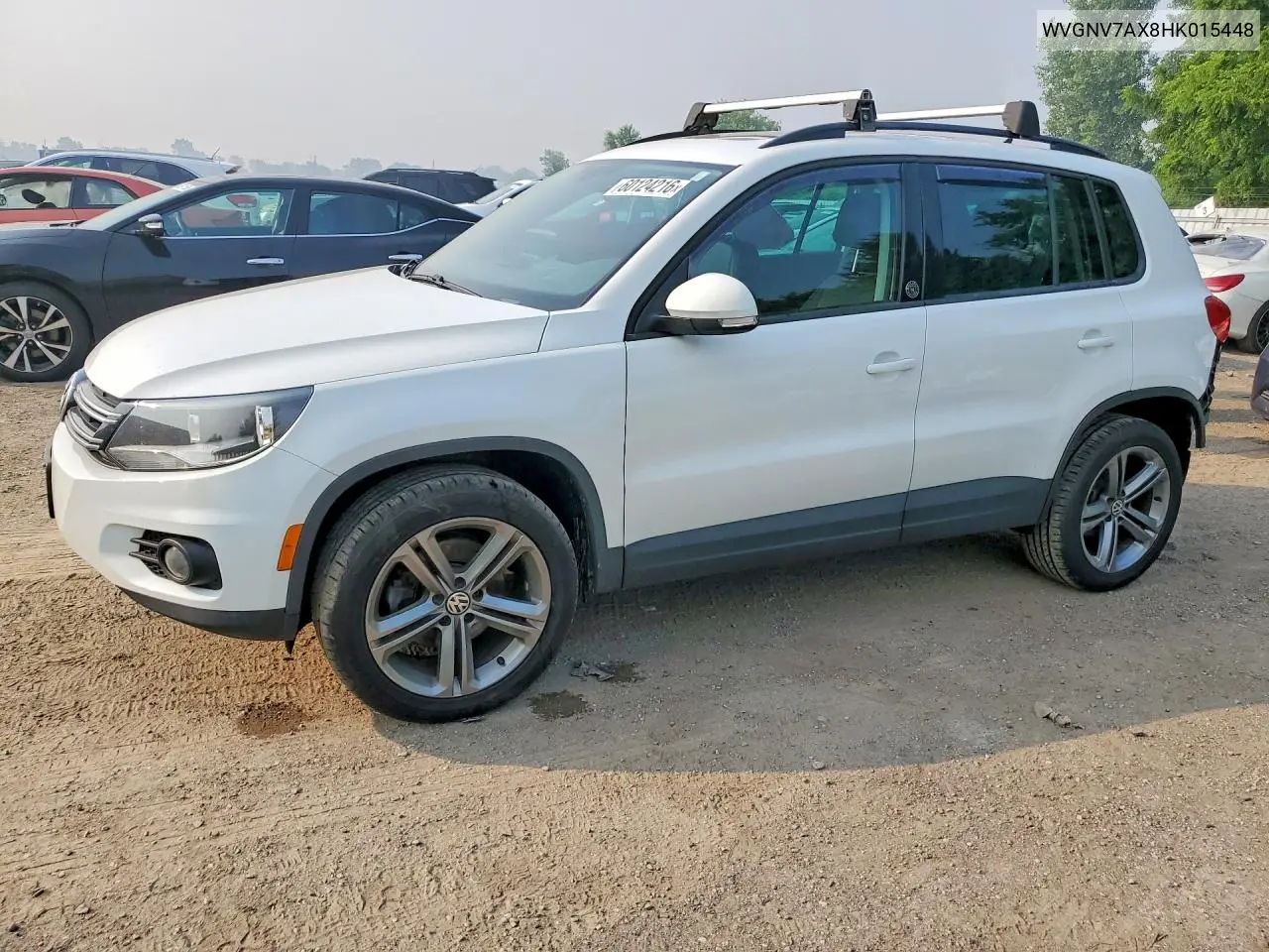 2017 Volkswagen Tiguan Wolfsburg VIN: WVGNV7AX8HK015448 Lot: 60124216
