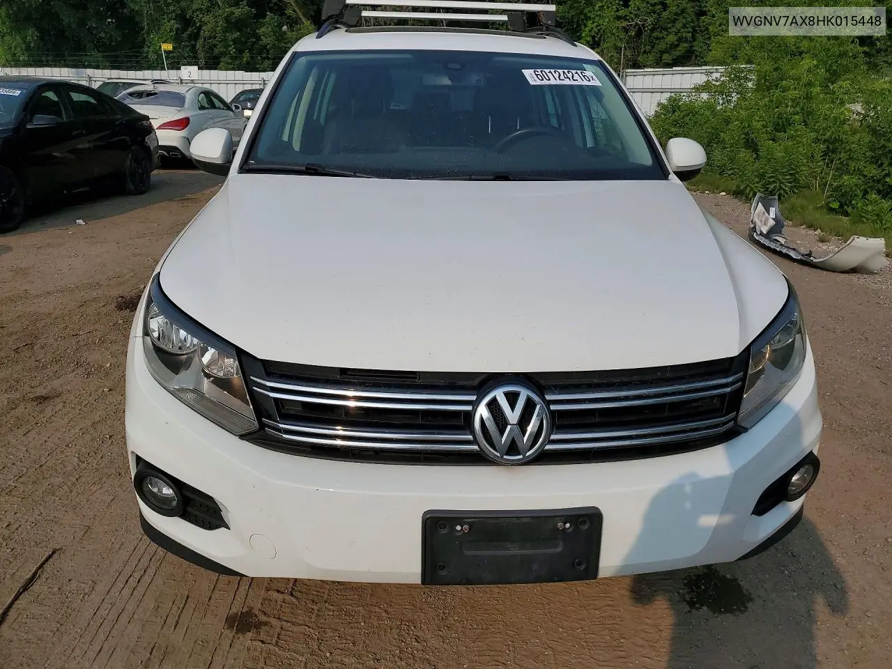 2017 Volkswagen Tiguan Wolfsburg VIN: WVGNV7AX8HK015448 Lot: 60124216