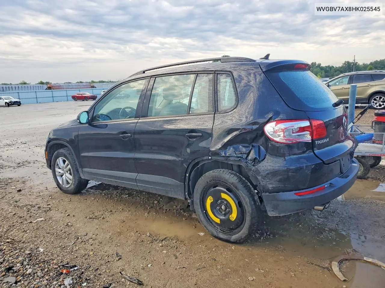 2017 Volkswagen Tiguan S VIN: WVGBV7AX8HK025545 Lot: 60609736