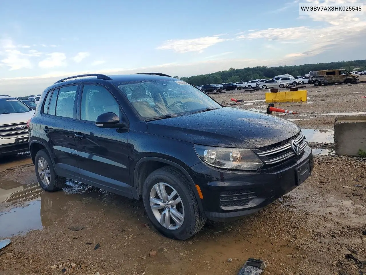 2017 Volkswagen Tiguan S VIN: WVGBV7AX8HK025545 Lot: 60609736