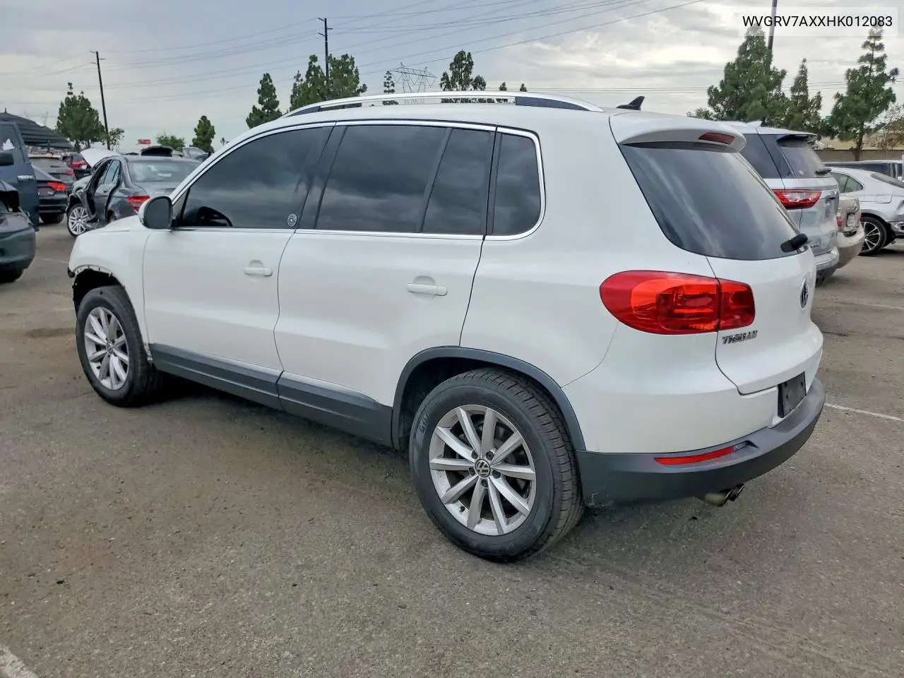 2017 Volkswagen Tiguan Wolfsburg VIN: WVGRV7AXXHK012083 Lot: 60714316