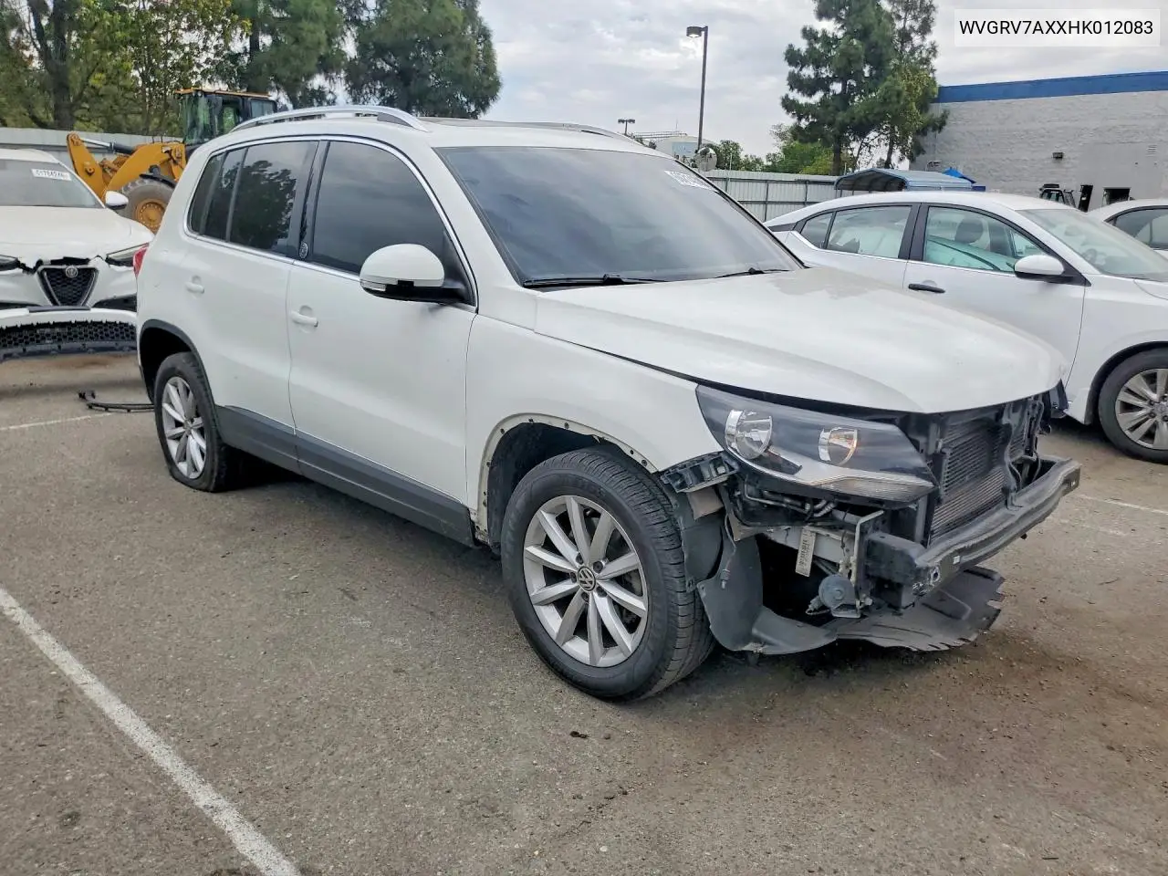 2017 Volkswagen Tiguan Wolfsburg VIN: WVGRV7AXXHK012083 Lot: 60714316