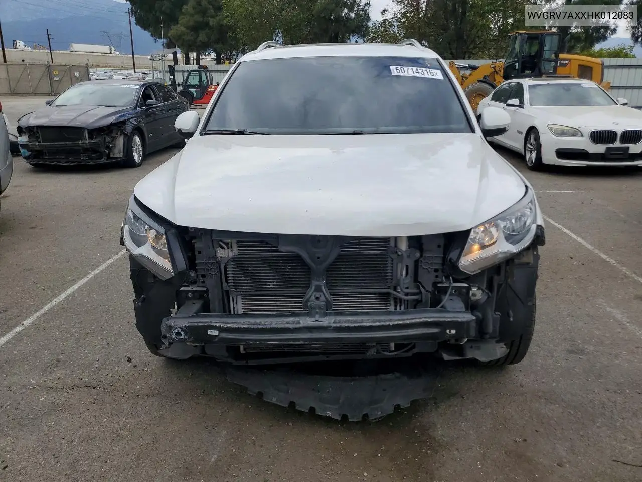 2017 Volkswagen Tiguan Wolfsburg VIN: WVGRV7AXXHK012083 Lot: 60714316