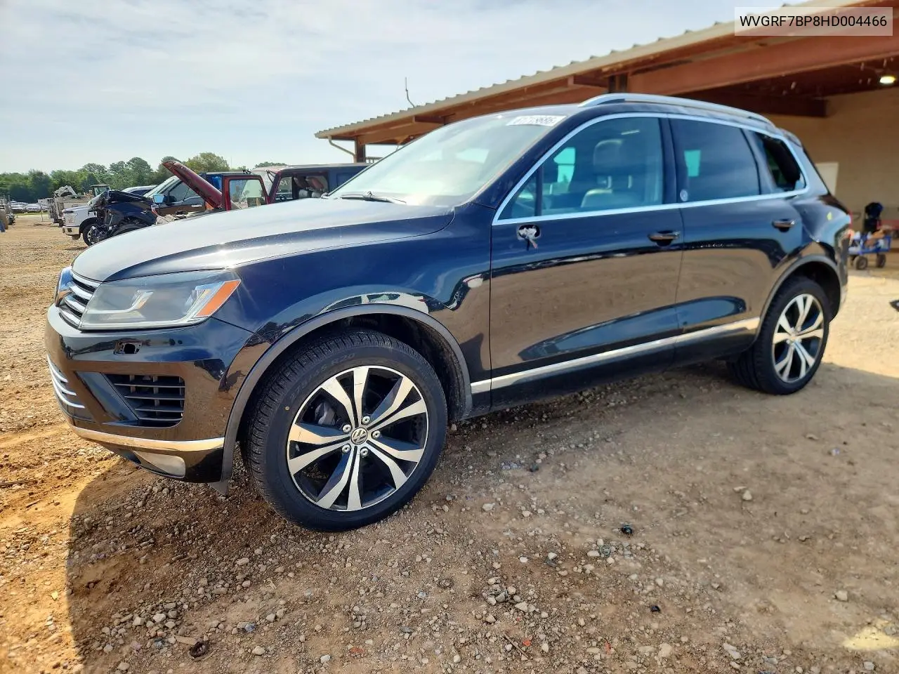 2017 Volk Tiguan VIN: WVGRF7BP8HD004466 Lot: 61713686