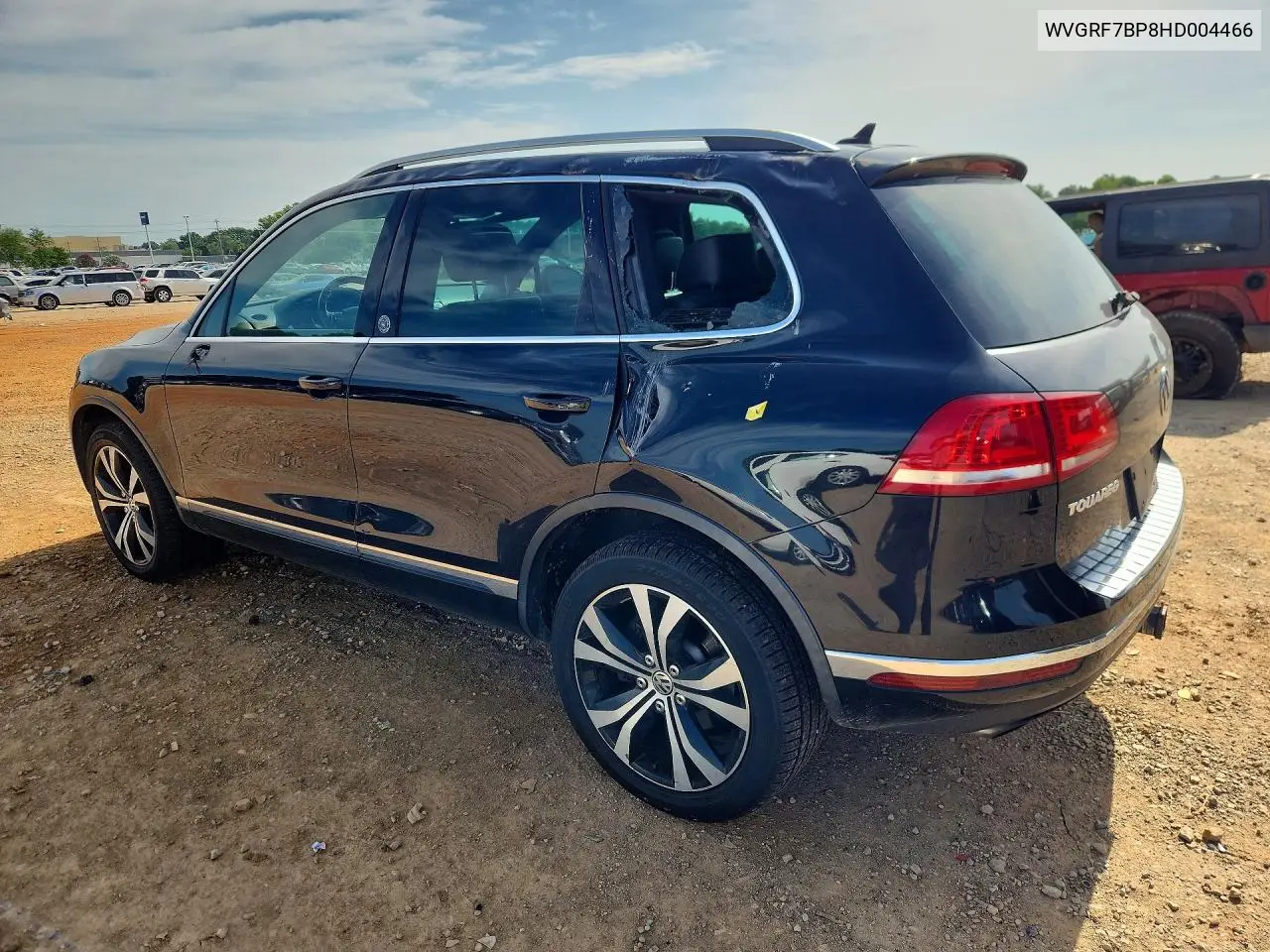 2017 Volk Tiguan VIN: WVGRF7BP8HD004466 Lot: 61713686