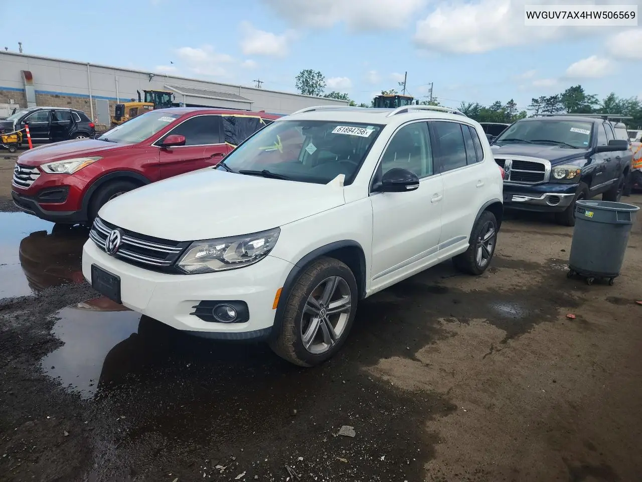 2017 Volkswagen Tiguan Sport VIN: WVGUV7AX4HW506569 Lot: 61894756