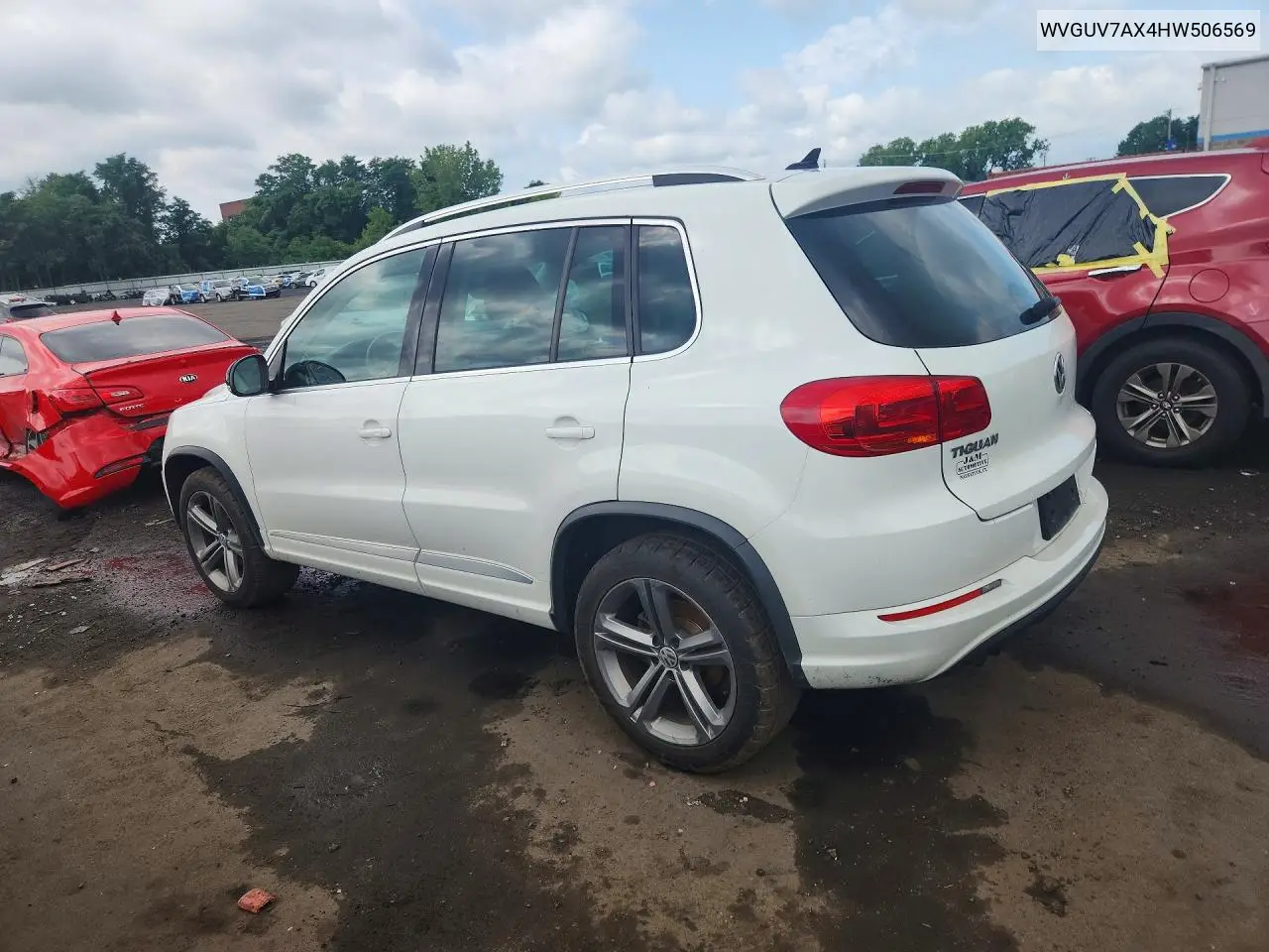 2017 Volkswagen Tiguan Sport VIN: WVGUV7AX4HW506569 Lot: 61894756