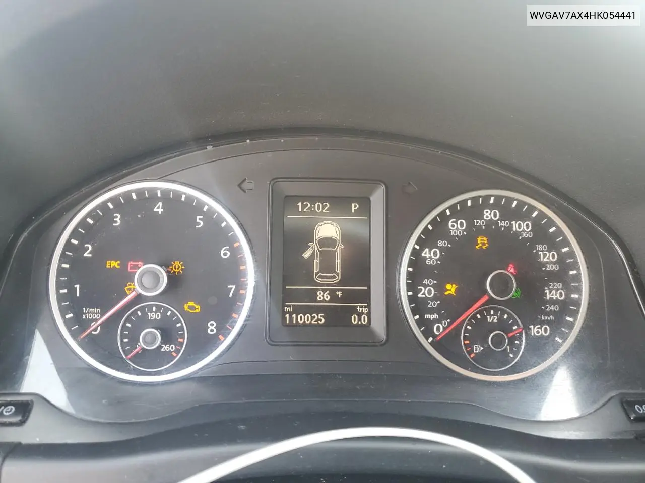 WVGAV7AX4HK054441 2017 Volkswagen Tiguan S