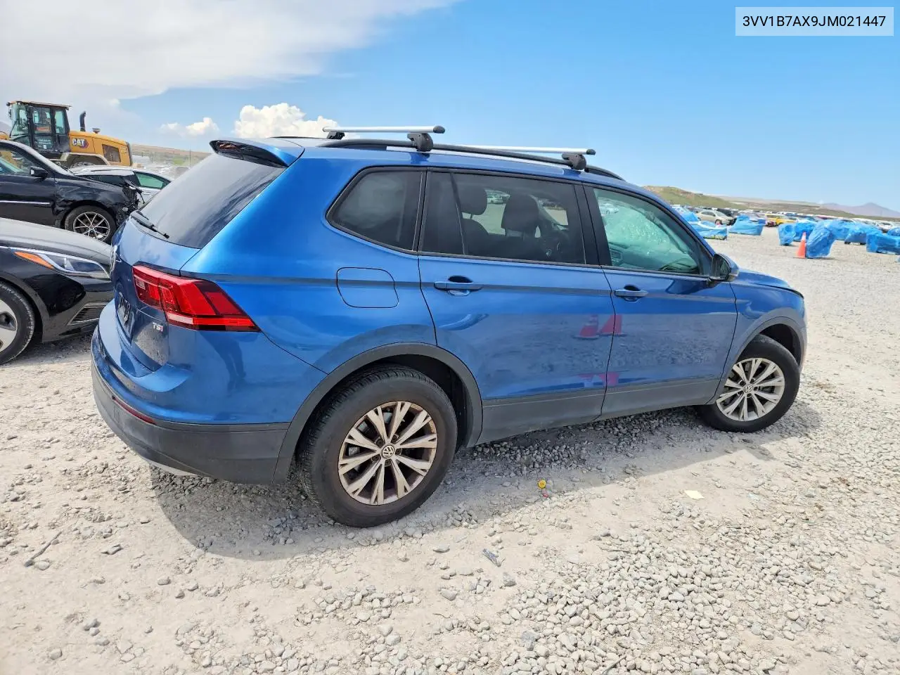 2018 Volkswagen Tiguan S VIN: 3VV1B7AX9JM021447 Lot: 51974876
