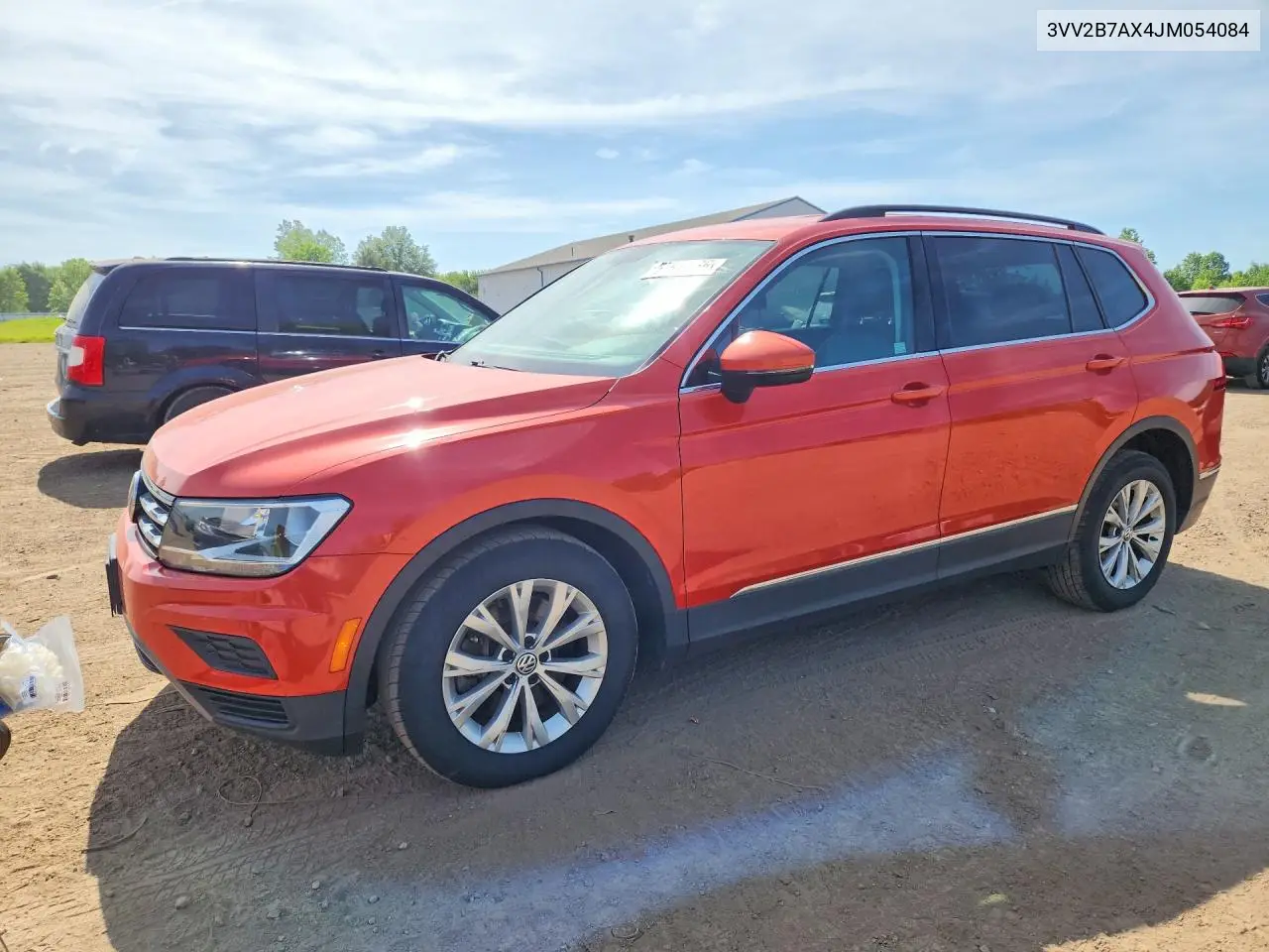 2018 Volkswagen Tiguan Se VIN: 3VV2B7AX4JM054084 Lot: 55807786