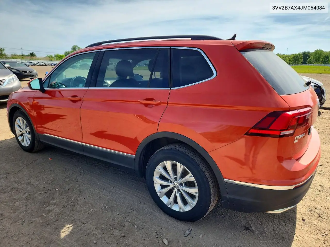 2018 Volkswagen Tiguan Se VIN: 3VV2B7AX4JM054084 Lot: 55807786