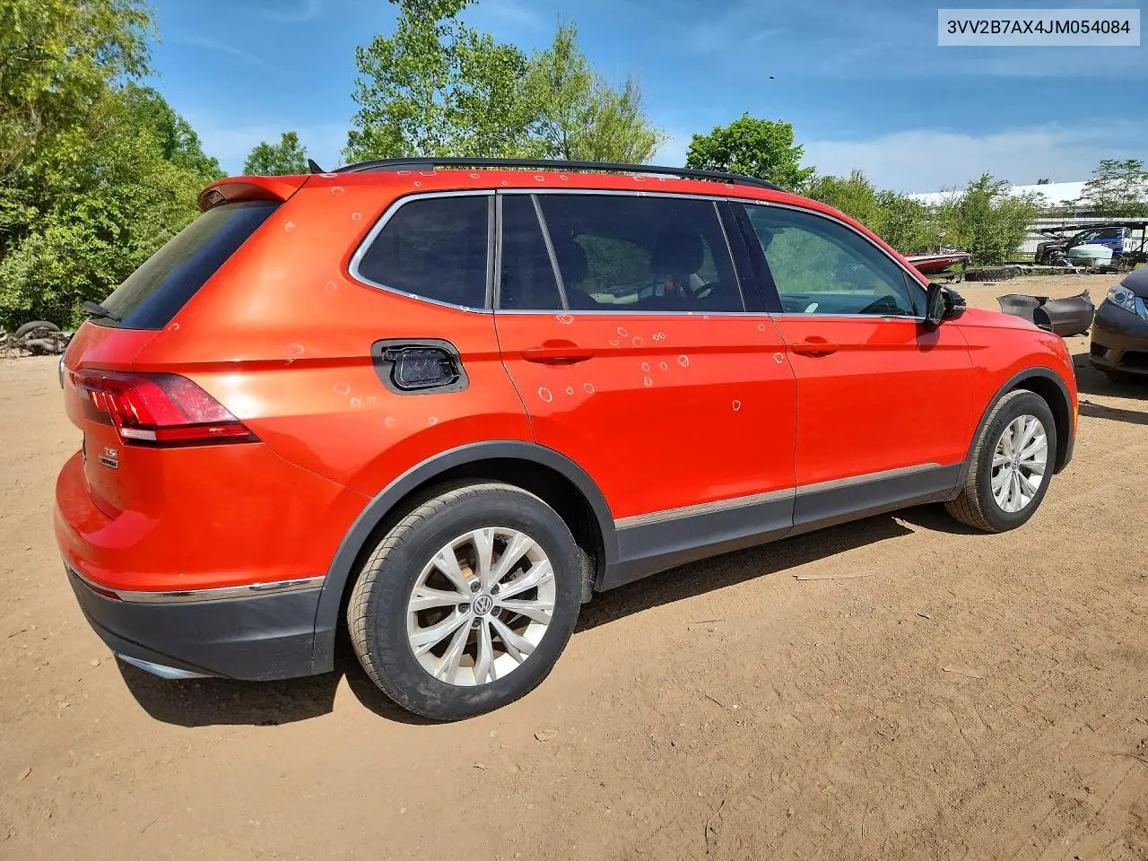 2018 Volkswagen Tiguan Se VIN: 3VV2B7AX4JM054084 Lot: 55807786