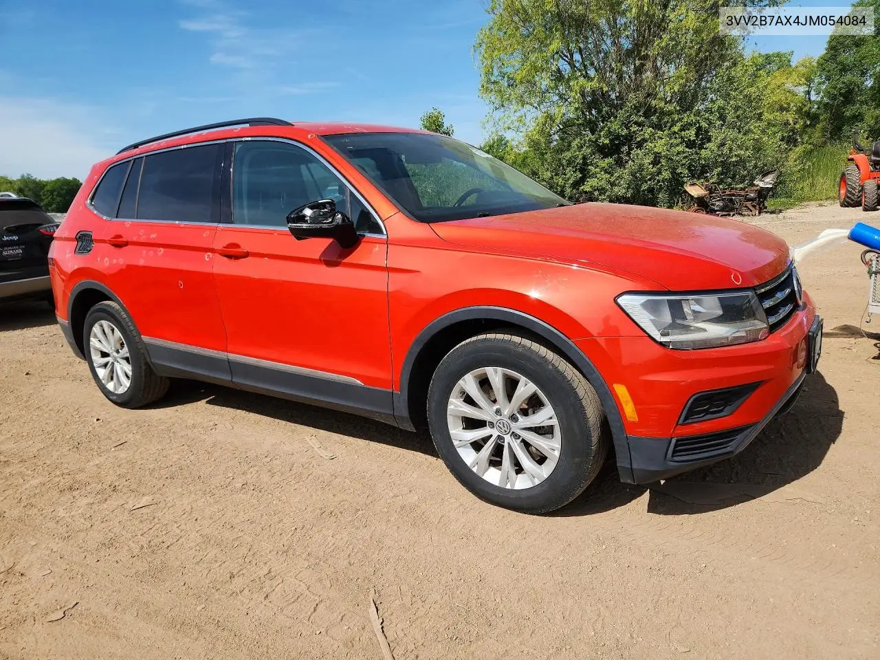 2018 Volkswagen Tiguan Se VIN: 3VV2B7AX4JM054084 Lot: 55807786