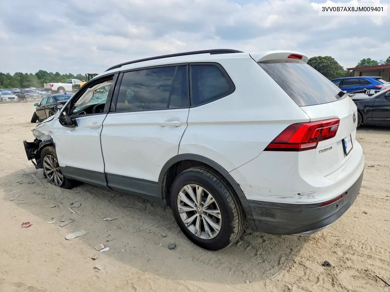 2018 Volkswagen Tiguan S VIN: 3VV0B7AX8JM009401 Lot: 56887846