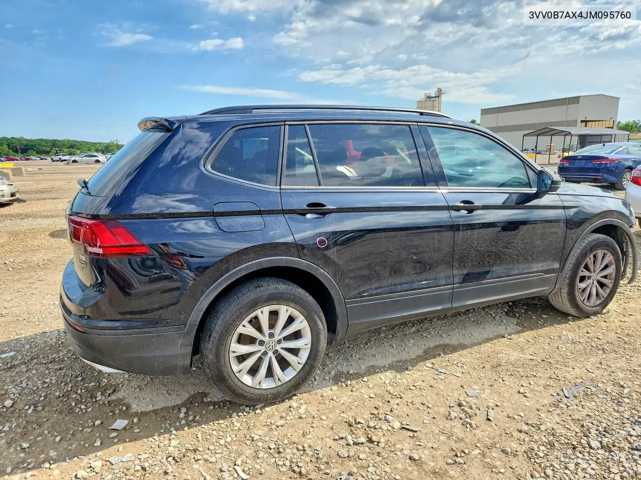 2018 Volkswagen Tiguan S VIN: 3VV0B7AX4JM095760 Lot: 57384076
