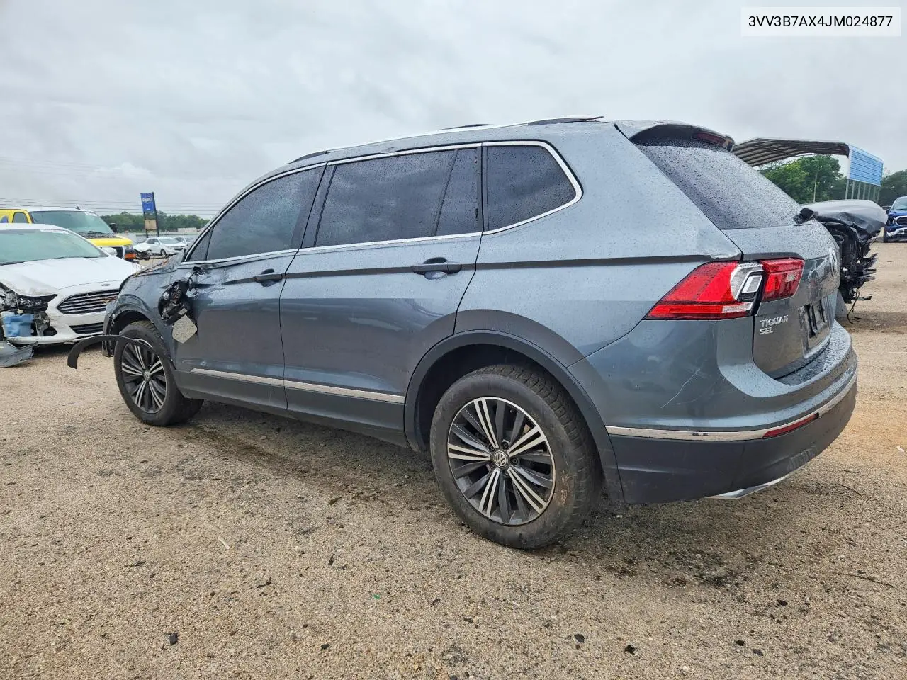 2018 Volkswagen Tiguan Se VIN: 3VV3B7AX4JM024877 Lot: 57623646