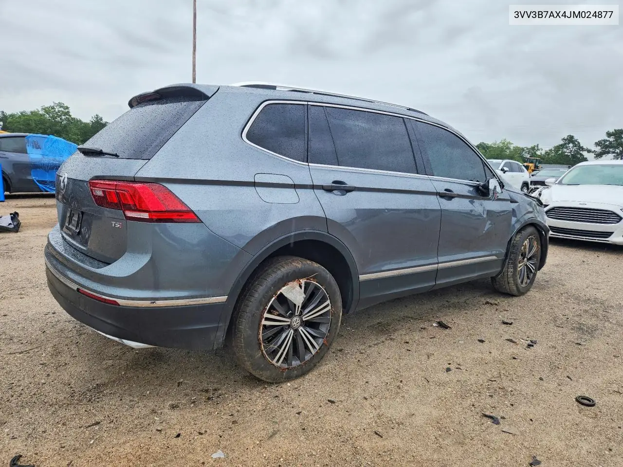 2018 Volkswagen Tiguan Se VIN: 3VV3B7AX4JM024877 Lot: 57623646