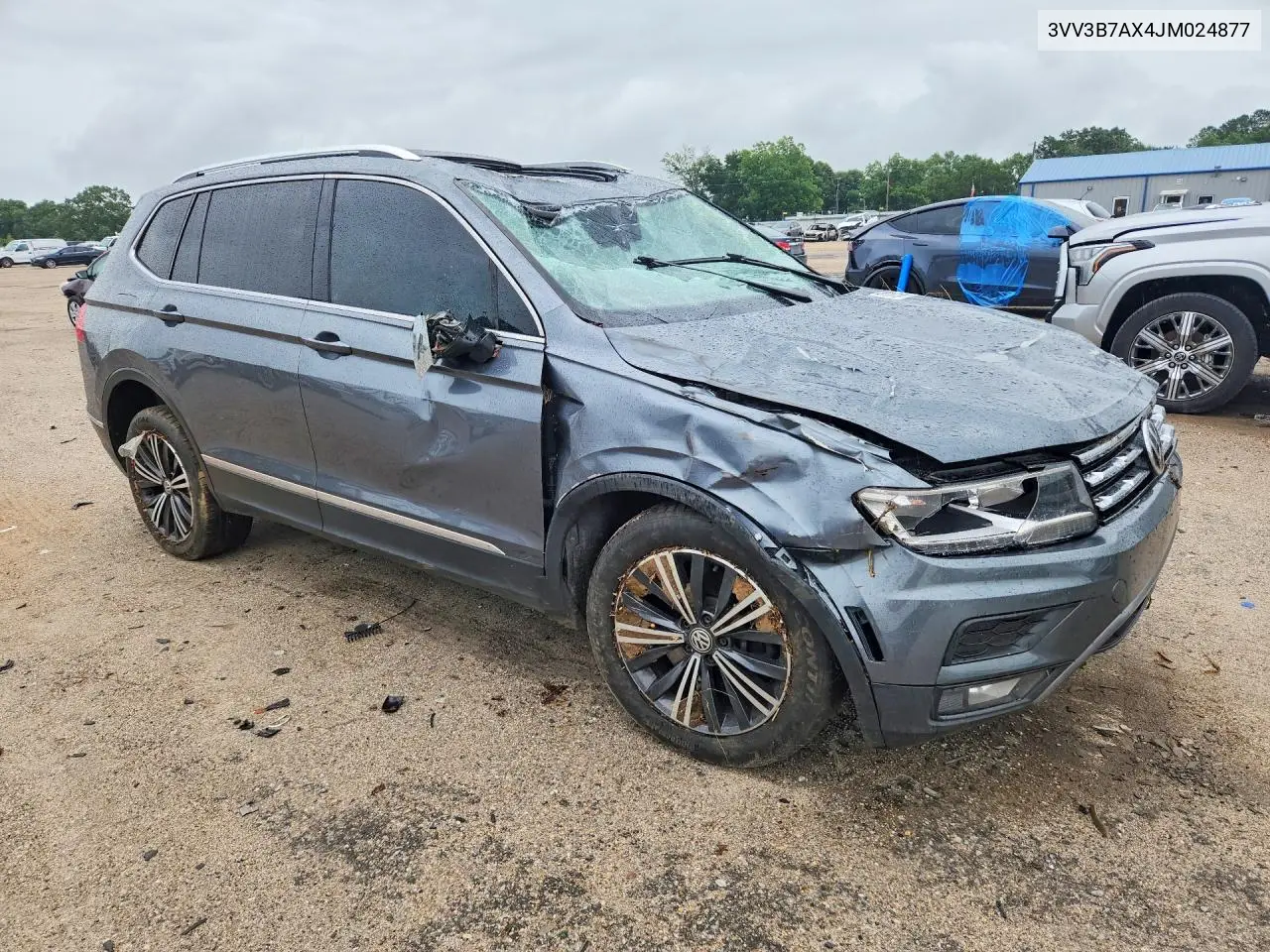2018 Volkswagen Tiguan Se VIN: 3VV3B7AX4JM024877 Lot: 57623646