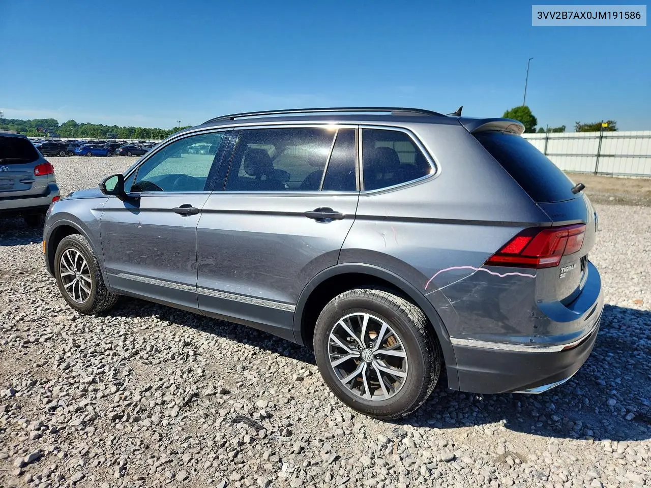 2018 Volkswagen Tiguan Se VIN: 3VV2B7AX0JM191586 Lot: 57766746
